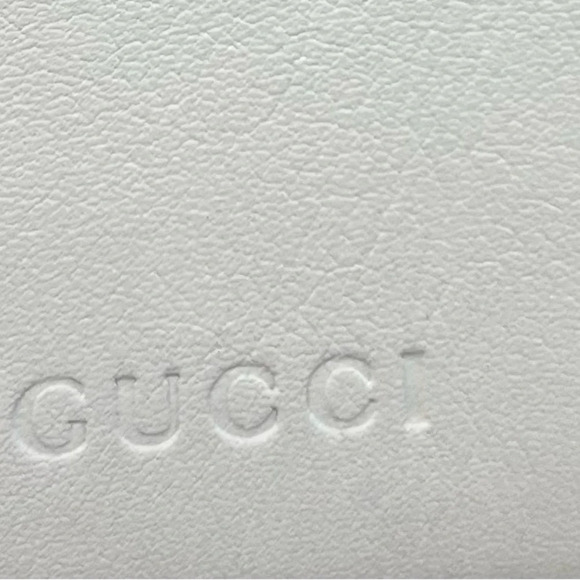 GUCCI Calfskin Crystal Snake Embroidered Dionysus Shoulder Bag White Red Blue - Picture 12 of 16